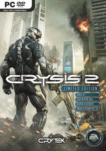 Crysis 2 - EA показала арт обложек Crysis 2